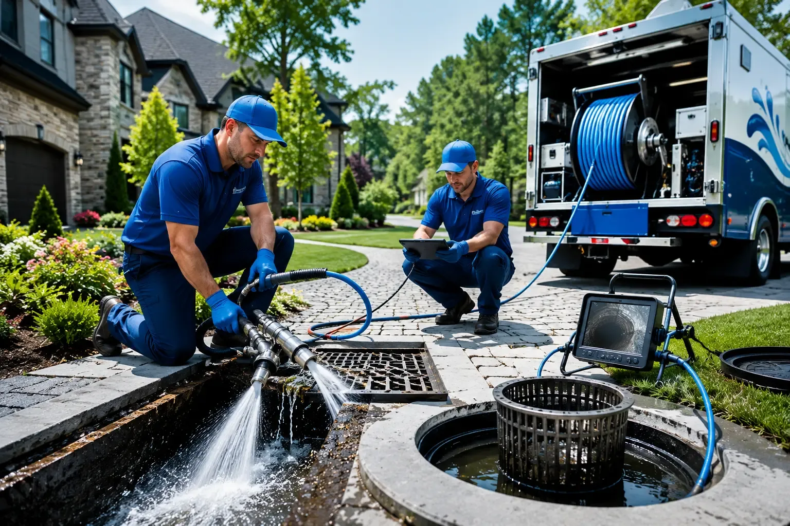 Local outdoor drain cleaning professionals in Brownsville, KY